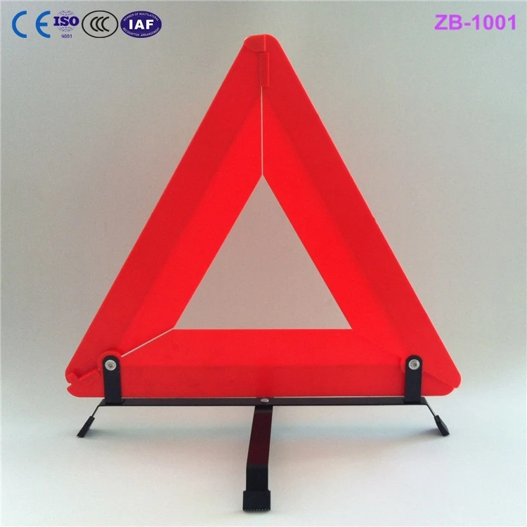 Придорожный комплект светоотражающие треугольник с железный