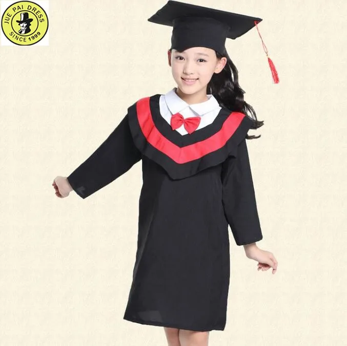 Graduation Gown Package with Mortarboard and Tassel Matte Fabric - Kids  Preschool — Graduations Now
