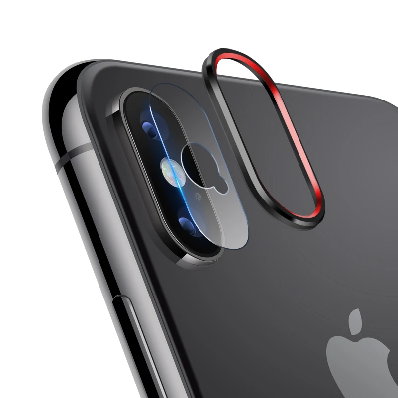 Металлическое защитное кольцо для объектива камеры iphone 7 8 plus x xs max