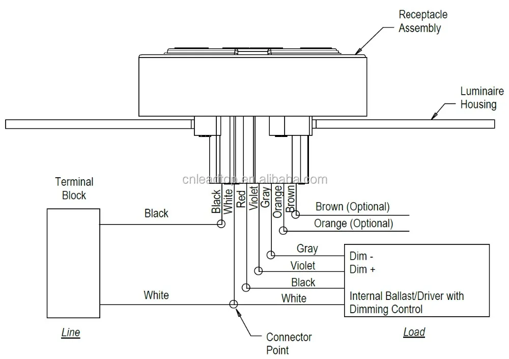 Diagram Nema Socket Photocell Wiring Diagram Full