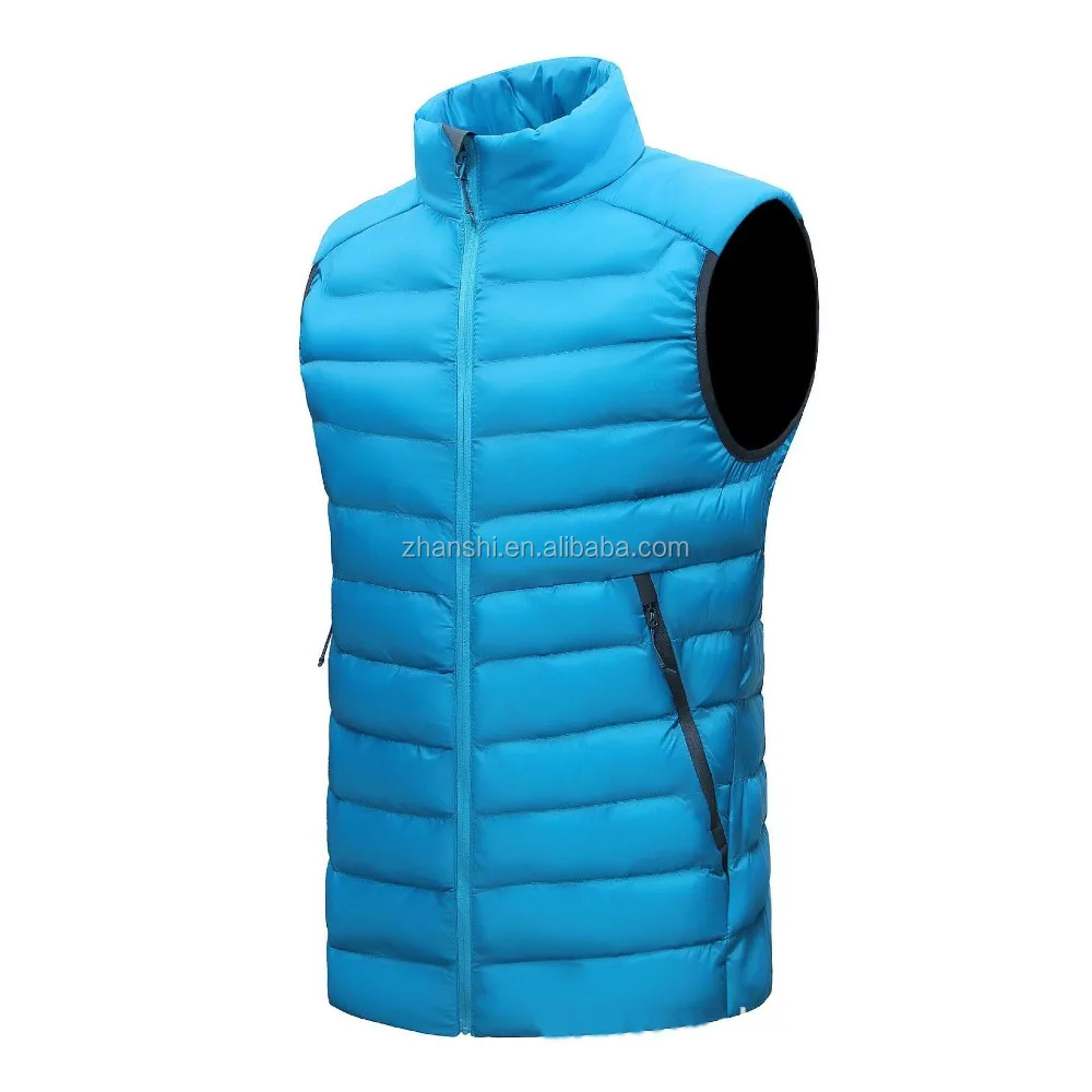 padded down vest