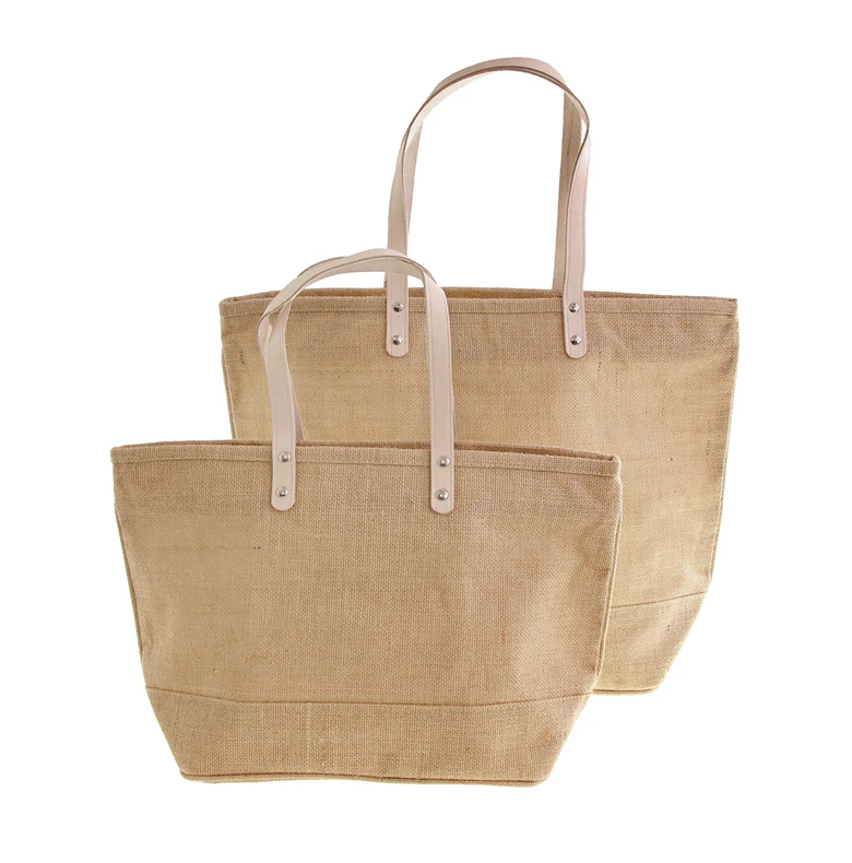 Wholesale canvas bags with leather handles Clearance