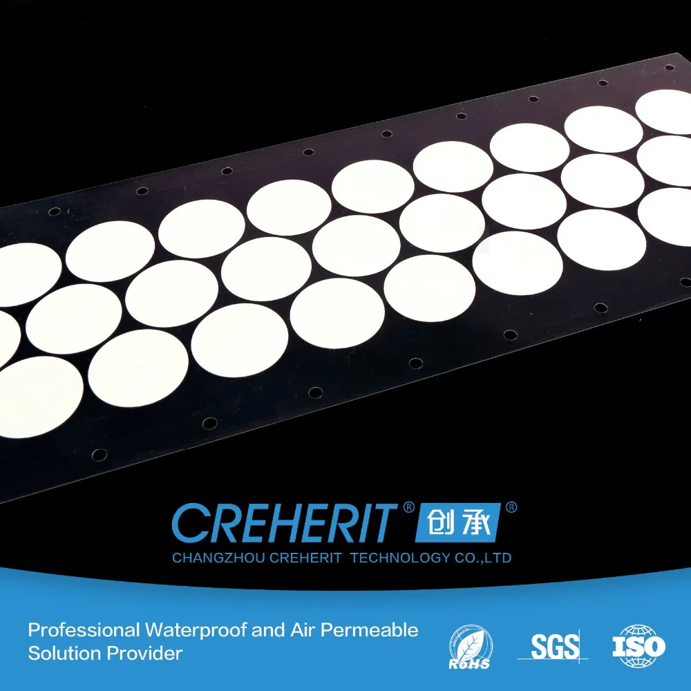 Waterproof IP 67 Waterproof Semi Permeable Membrane Adhesive Protective Vents