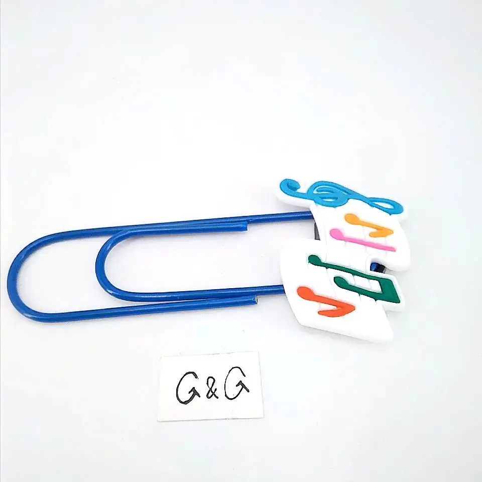 Promotion Factory Directly Best Custom Soft PVC Musical Clips