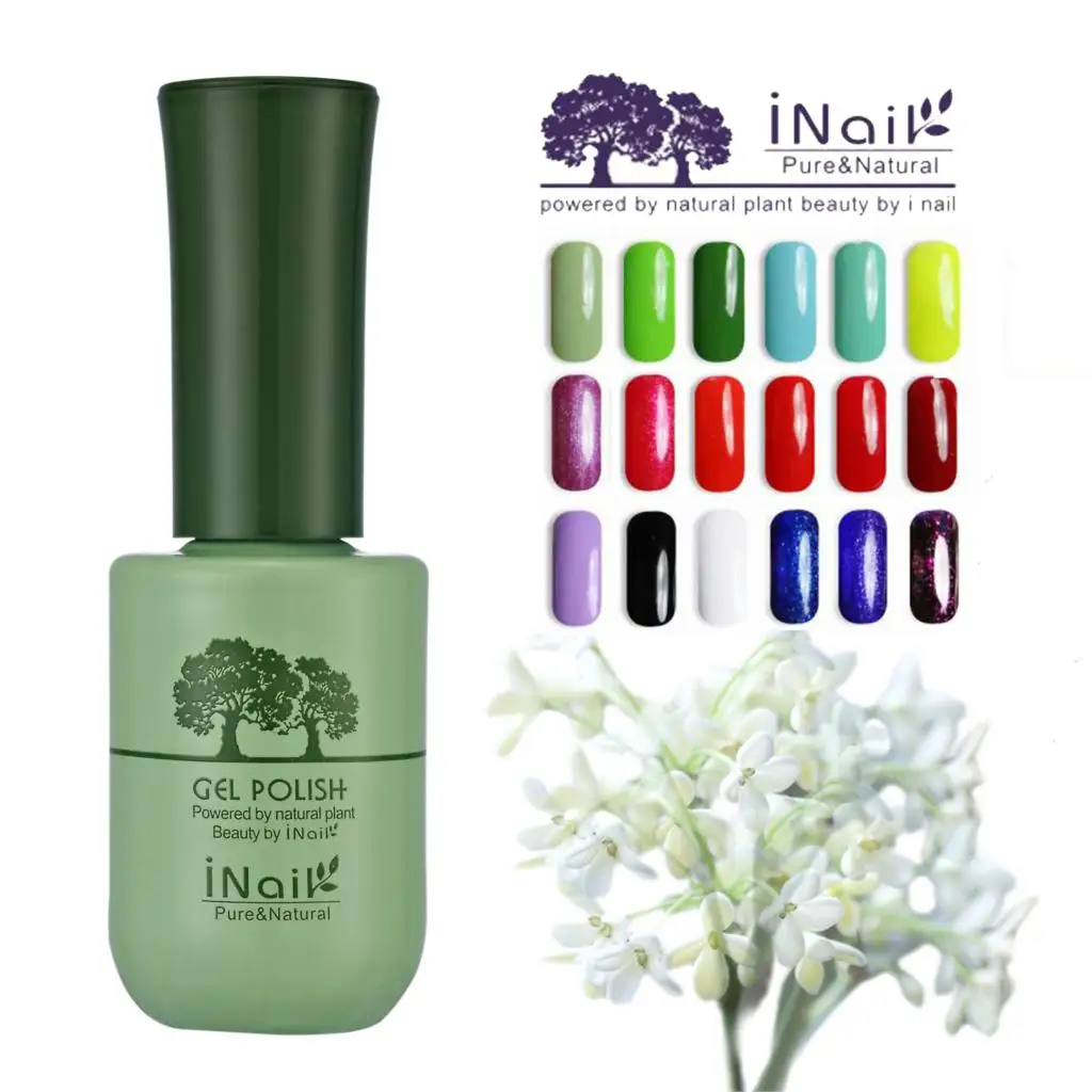 Free shipping 6pcs Inail osmanthus Aroma UV Gel Nail polish 15ml 78 colors for choice