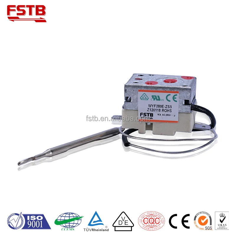 fstb wqb manuelle reset kapillare thermostat schutz für elektrische heizung