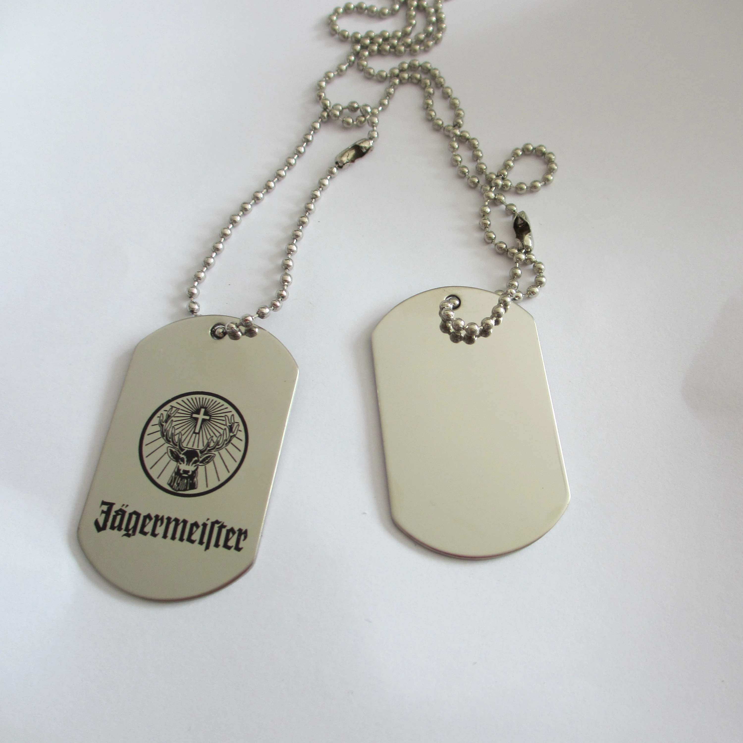 what do you put on military dog tags