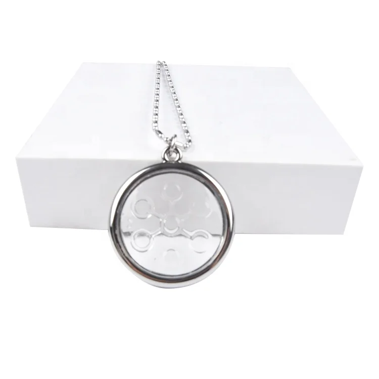 Green Bio-Scalar Energy Lava Stone Necklace