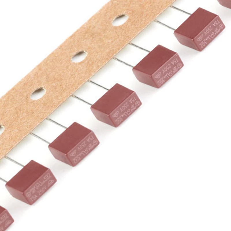 Square Fuse 2A 250V 392 50Pcs Square Plastic Fuse T2A LCD TV
