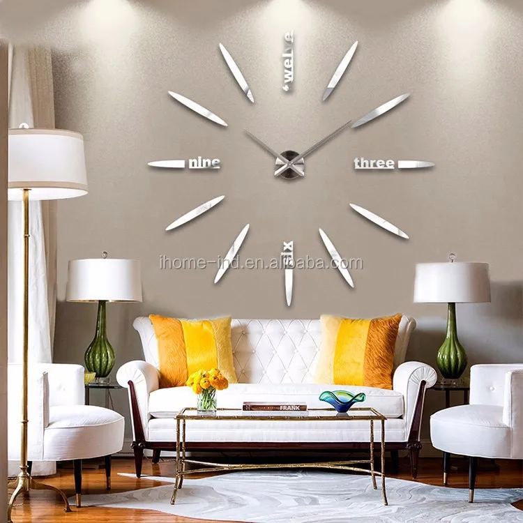 Cuarzo Relojes De Pared Modernos 3d Decoracion De Paredes Con