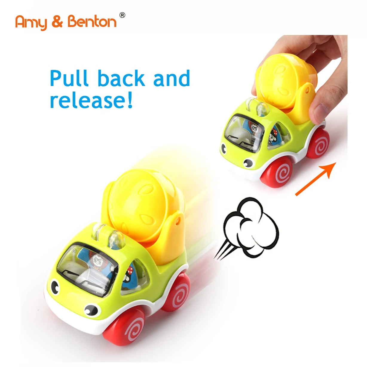 Amy & Benton bébé Voitures Jouets pour Garçons de 1 à 2 Ans, 4 Pièces Dessin Animé Presse et Aller Ensemble de Véhicules Jouets Cadeaux pour Filles en Bas âge | Votre wishlist sur Amy & Benton bébé Voitures Jouets pour Garçons de 1 à 2 Ans, 4 Pièces Dessin Animé Presse et Aller Ensemble de Véhicules Jouets Cadeaux pour Filles en Bas âge | Votre wishlist sur