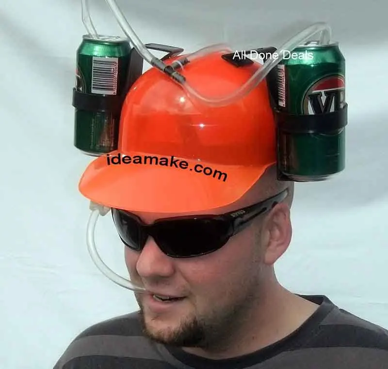 hard hat beer helmet