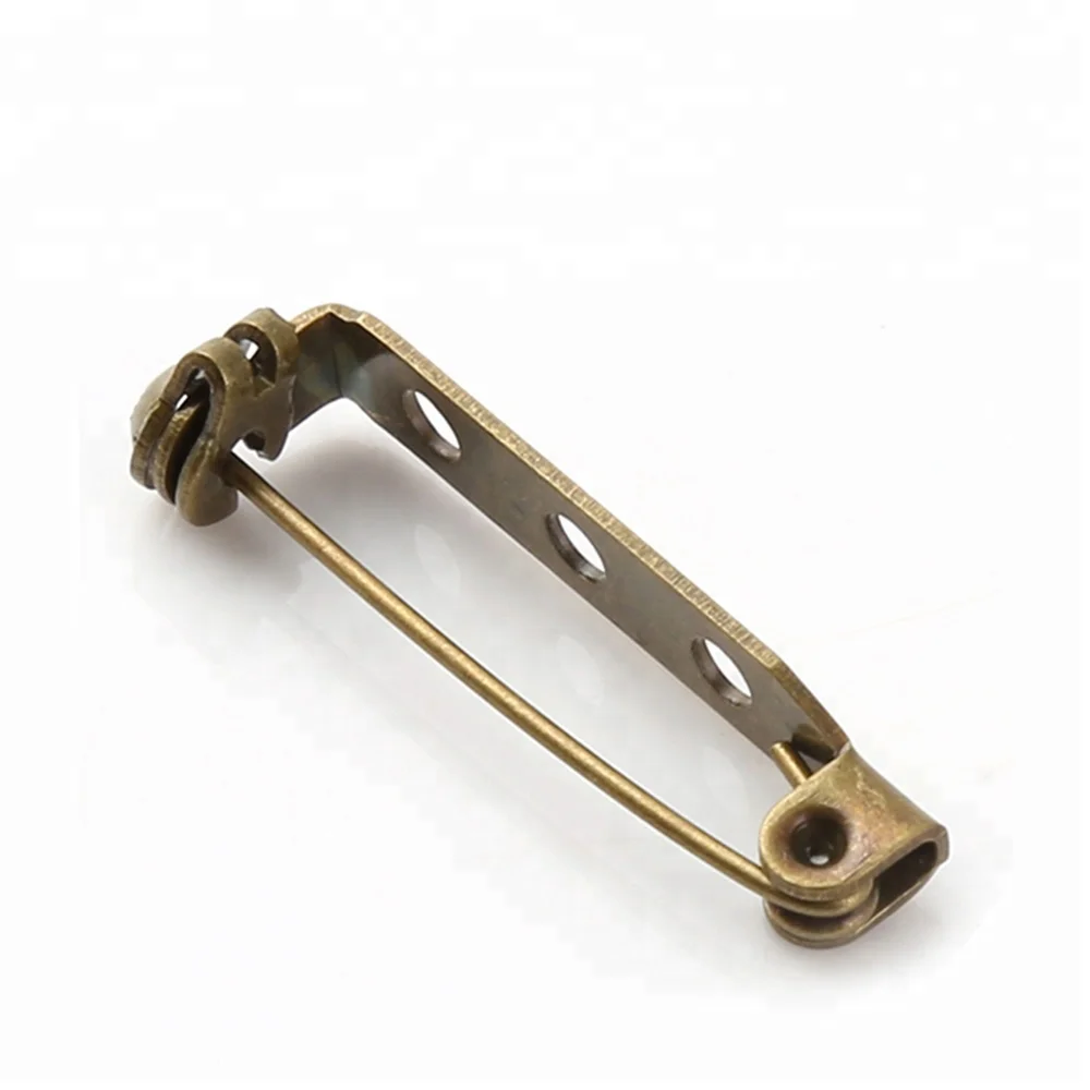 bronze safety pins