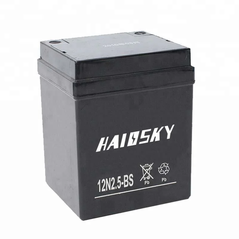 
 Аккумулятор для мотоцикла HONDA 12N2.5-BS, 12 В, 2,5 Ач, цена в пакистане  