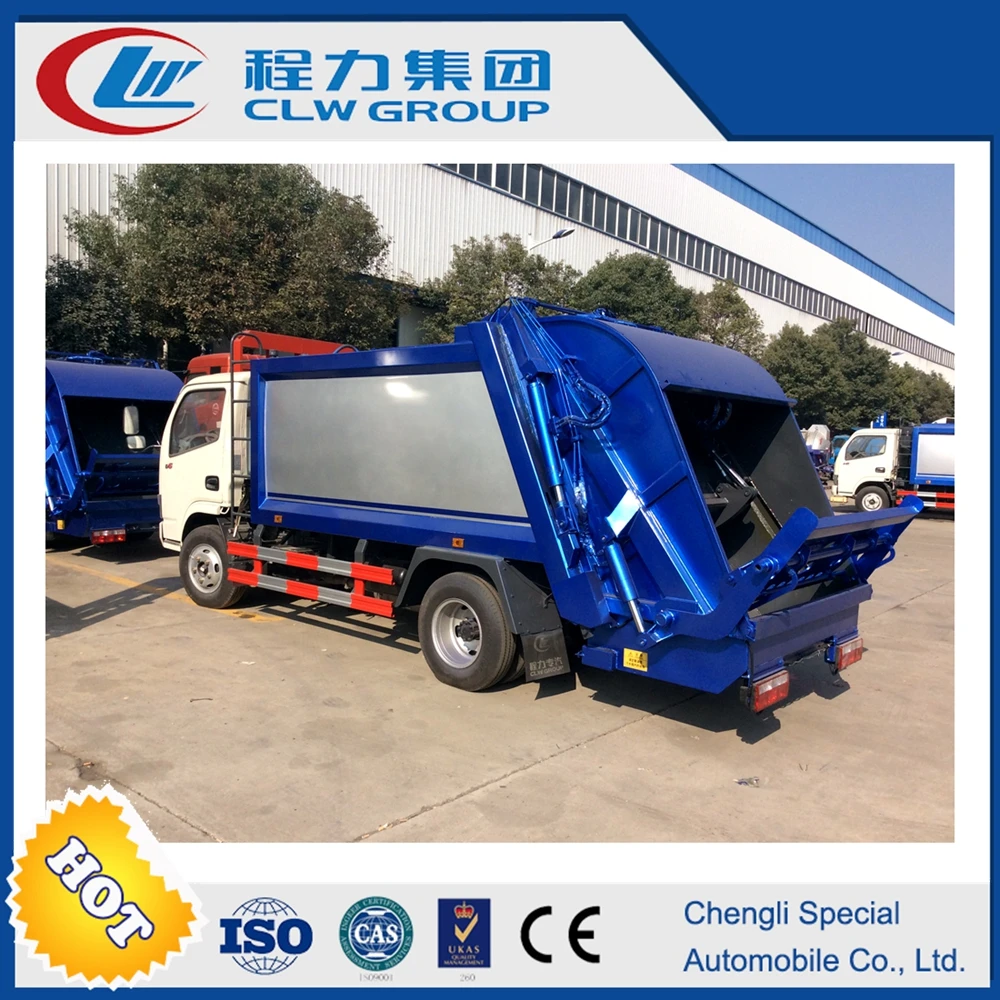 Dongfeng 8 M3 Garbage Compactor Truck for Sale