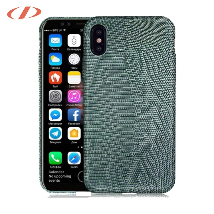 Película De Lizard Para Iphone X,Capa De Couro Genuíno Para Iphone X, Original Para Iphone X,Luxoosa,100% - Buy Para Iphone Capa De Couro X Para  A Apple Original,Para O Iphone X Caso De