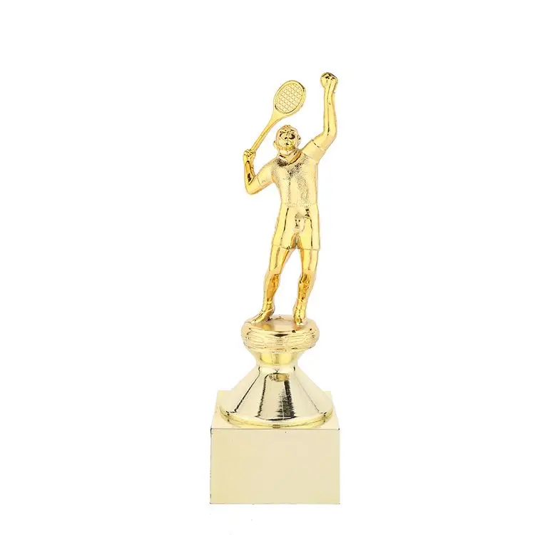 Factory Supply Custom Design Delicate Plastic Running Man Trophy