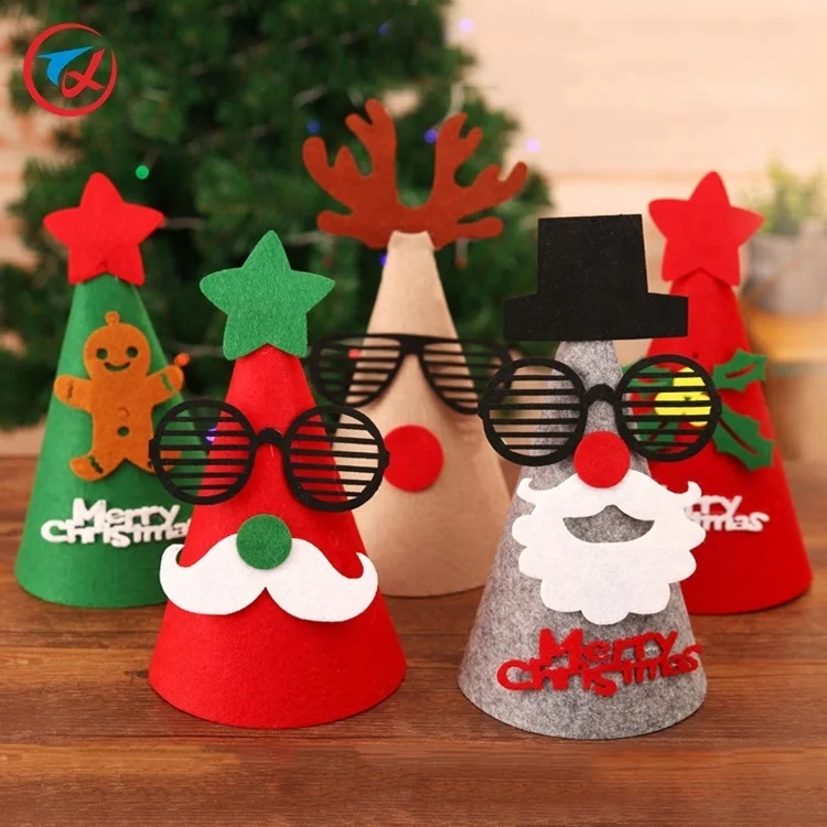 Most人気製品作品フェルトクリスマス装飾品帽子 Buy フェルト作品 クリスマス帽子 フェルトクリスマス装飾品 Product On Alibaba Com