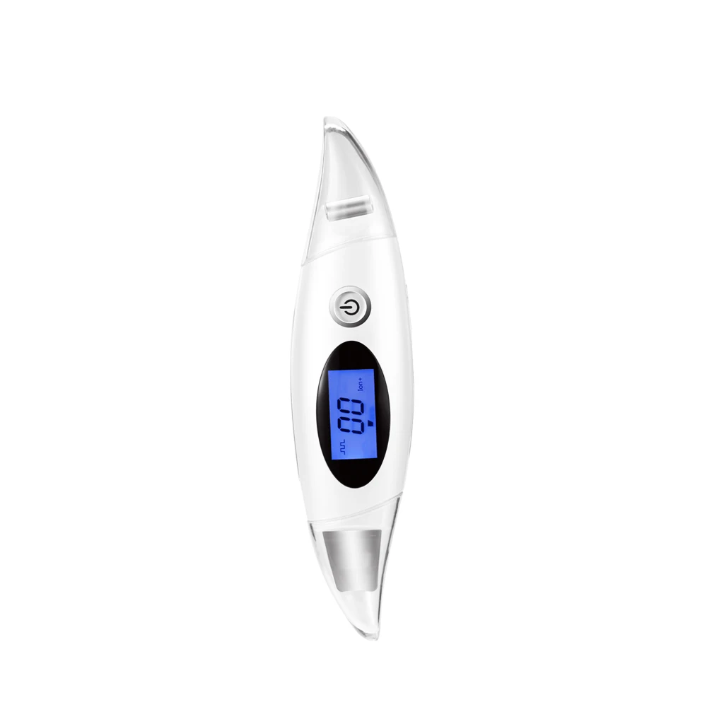 2024 Private Label Professional Ultrasonic Skin Spatula Blackhead Remover Facial Scrubber Facial Cleansing