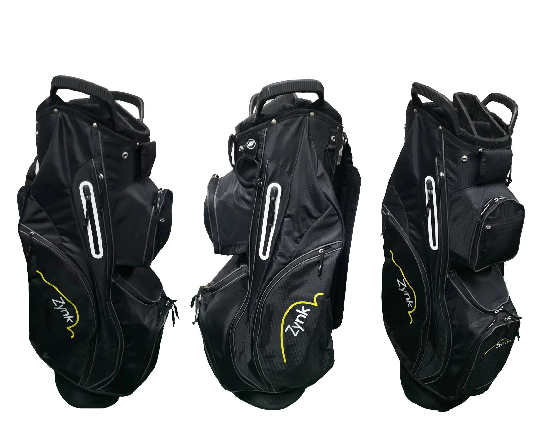 Golf Bag with Wheels & Helix Club Organizer - Forever FTB-022N