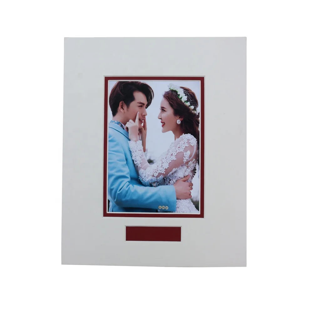 45 degree beveled cut hard grey matboard 4x6 picture frames wholesale for frame