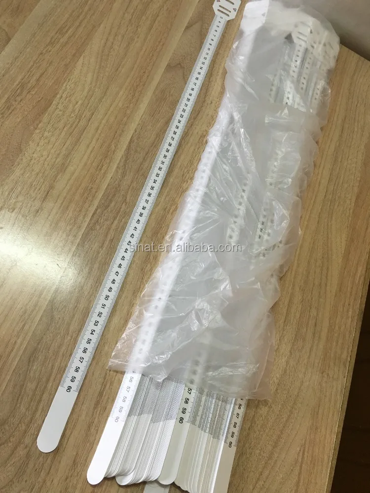 Мягкая водонепроницаемая лента из ПВХ для измерения окружности головы ребенка