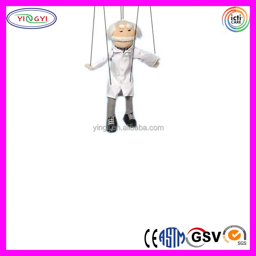 A201 Funny Playing Toy String Puppet Doll Plush Puppet Marionettes
