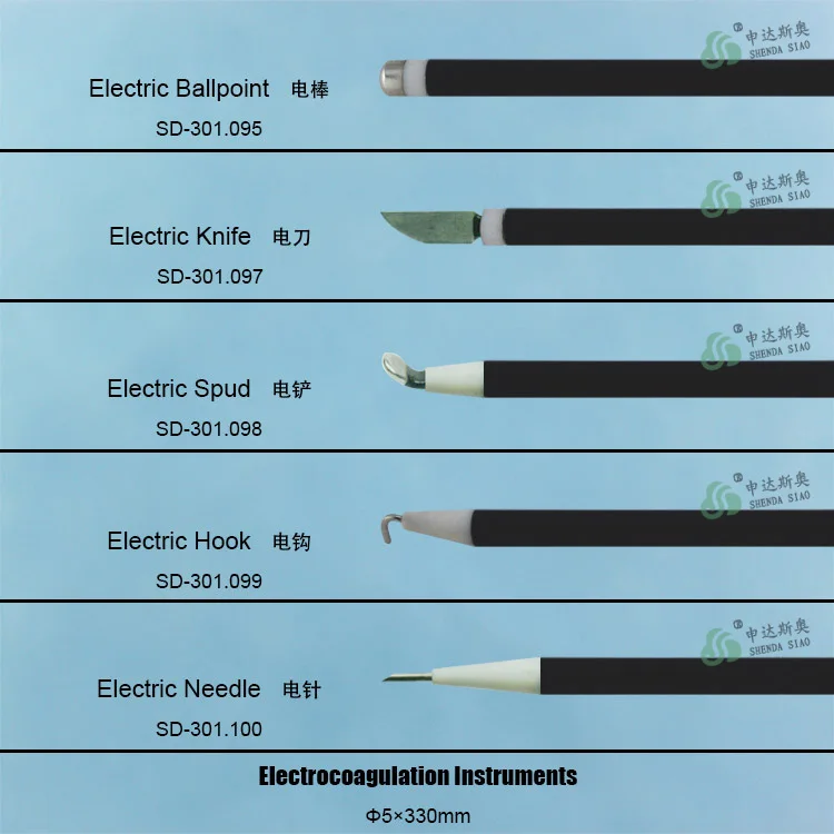 外科用再利用可能な凝血装置開腹鏡電極ボールペンナイフスパッドフックニードル電気凝血器具 Buy 腹腔鏡ボールペンナイフスパッドフック針電気凝固楽器 ボールペンナイフスパッドフック針 Electrocoagulatio 再利用可能なナイフスパッド電気凝固楽器 Product On