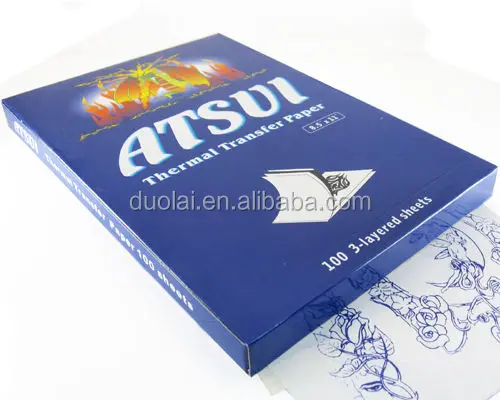 Tattoo Thermal Transfer Paper Atsui Brand - Buy Tattoo Thermal Transfer  Paper Atsui Brand Product on