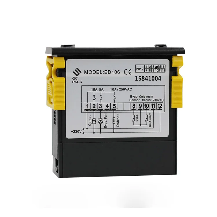 ED106 Refrigeration Temperature Controller Smart Thermostat for Freezer
