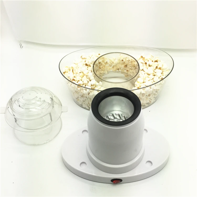 Electric Popcorn Maker Hot Air Circulation Popcorn Machine 1200W CE ETL