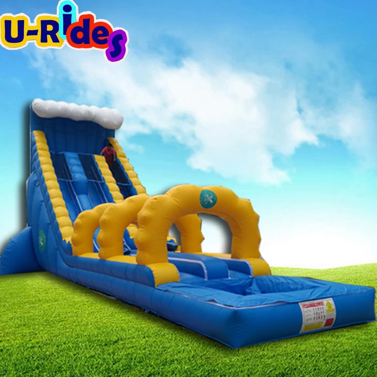 Inflatable Outdoor Wet Dry Slide Inflatable15 Meter Inflatable Water