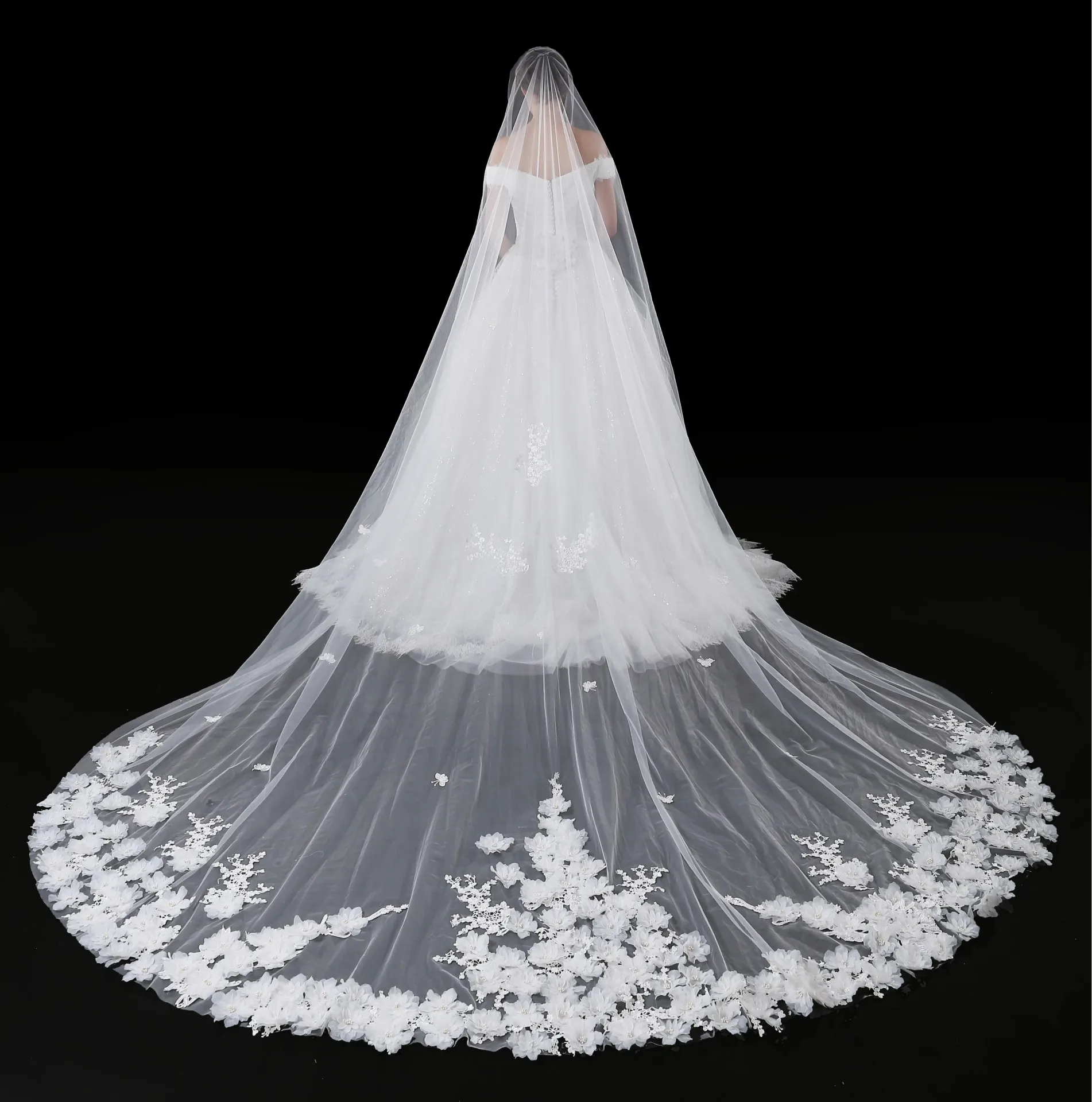 black wedding veils to buy online