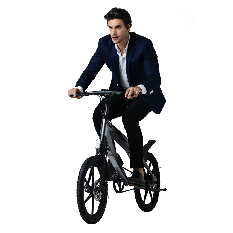 LED Display Intelligent Lehe S1 Smart Electric Bike with Lithium Battery