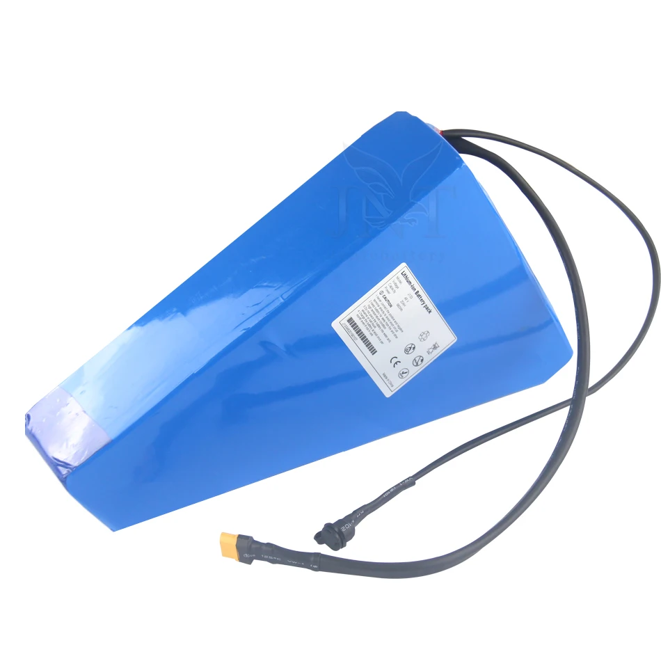 Высококачественная трубка для электровелосипеда 72 В, треугольная аккумуляторная батарея 20AH 30AH 40AH 50AH литиевая батарея