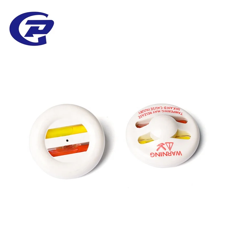 New Design EAS Anti Theft Tag Round Security RF Alarming Ink Tag Magnetic Sensor