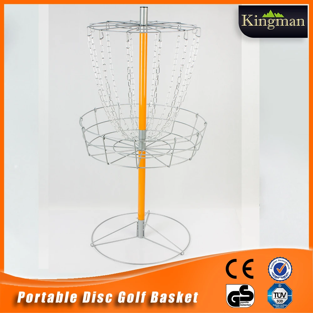 best portable disc golf basket
