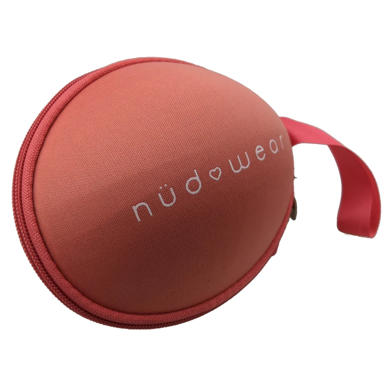 Розовый чехол-органайзер eva для переноски бюстгальтеров и