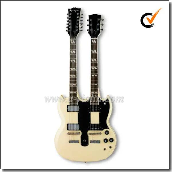 Guitarra De Doble Cabezal,Las Guitarras Eléctricas De Doble Mástil(egd240-2)  - Buy Guitarra Doble Del Cuello Product on Alibaba.com