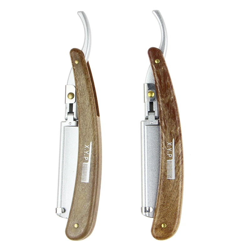 
Бренд Masterlee, Парикмахерская бритва с пятью лезвиями, бритва с деревянной ручкой, безопасная бритва 