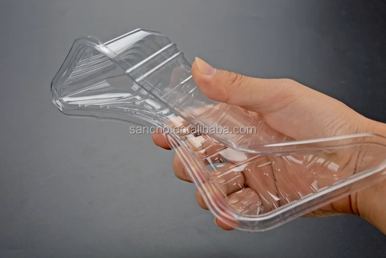 Прозрачная блистерная пластиковая пищевая упаковка