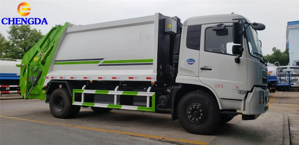 Made in China 4x2 Light Garbage Compactor Truck