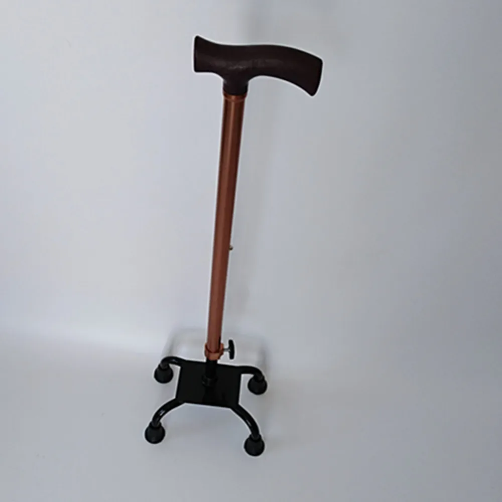 4 leg cane flexible walking stick with 4 legs