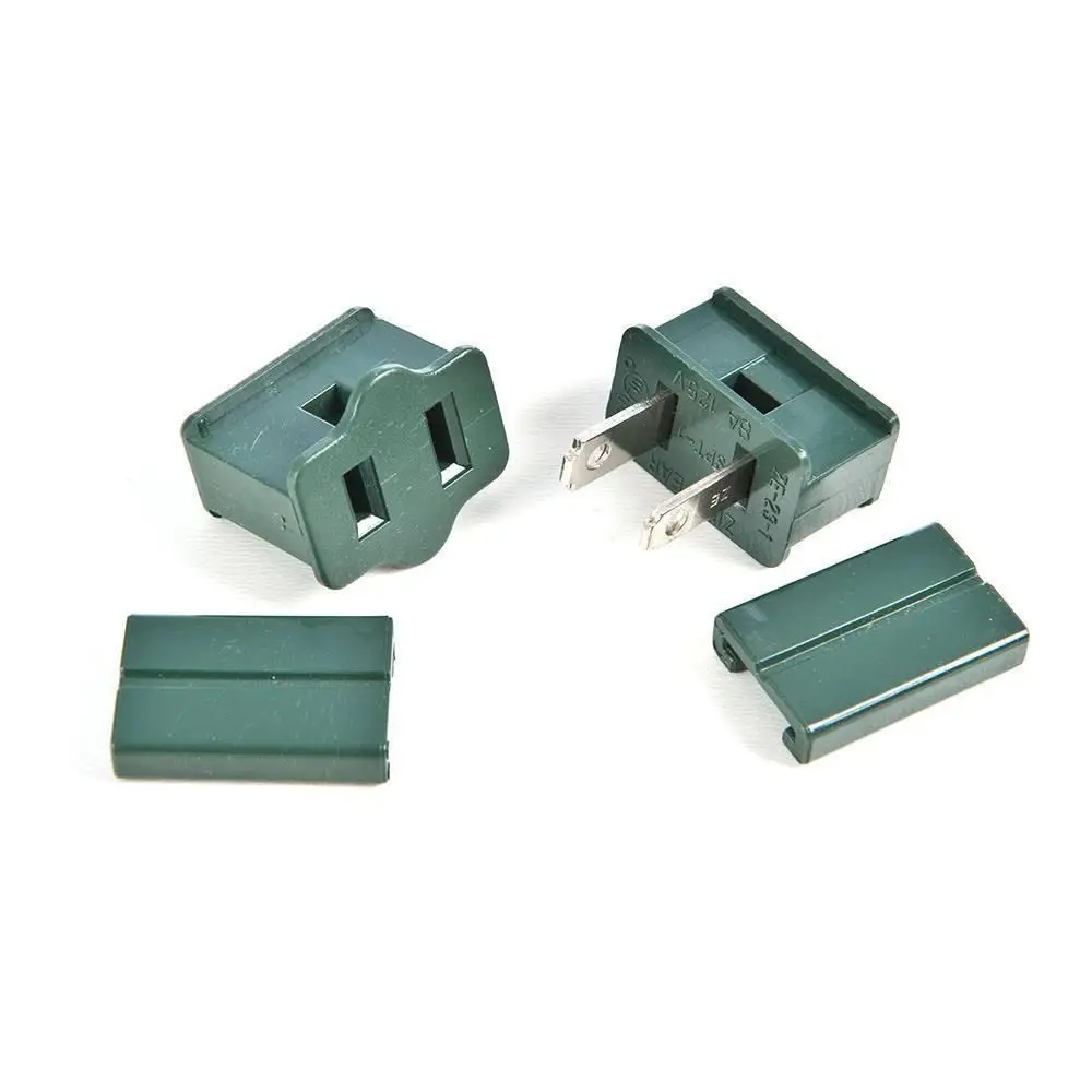 SPT C9 C7 Socket End Male Female Adaptor Vampire Zip C7 Plug Female Polarized Quick Connect Lamp Plug Female Plugs C9