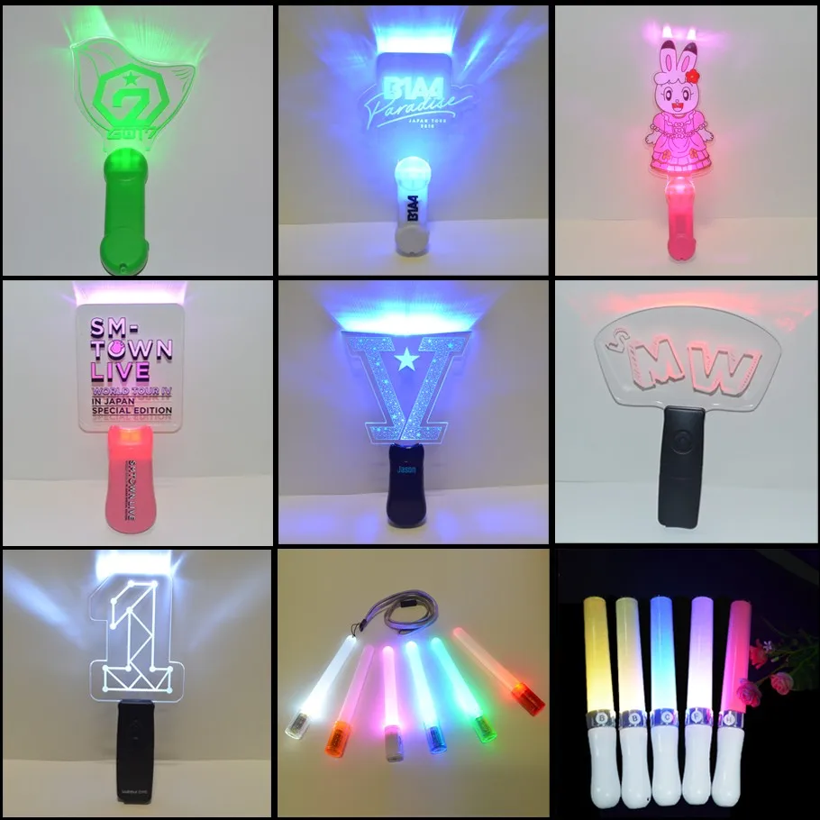 Popular Concert Party Cheering Remote Control Led Light Stick