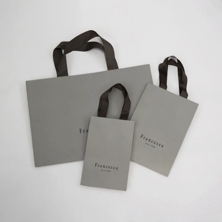 Luxury Garment Shopping Bag with High Quality Print