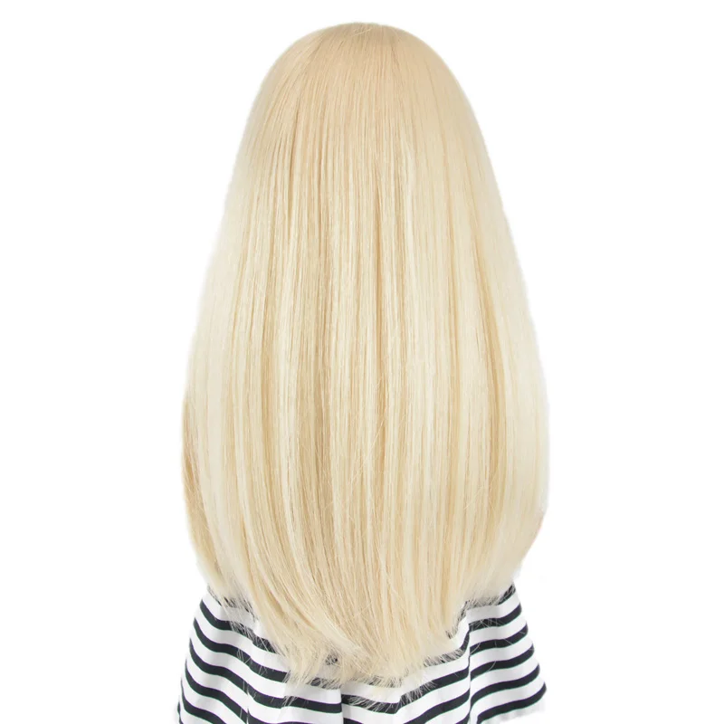 Perruque De Poupée Fille Américaine 18 Pouces,Perruque Blanche Longue Et  Lisse,Vente En Gros - Buy Poupée Perruque,Cheveux De Poupée,Poupée Perruque  Cheveux Product on Alibaba.com