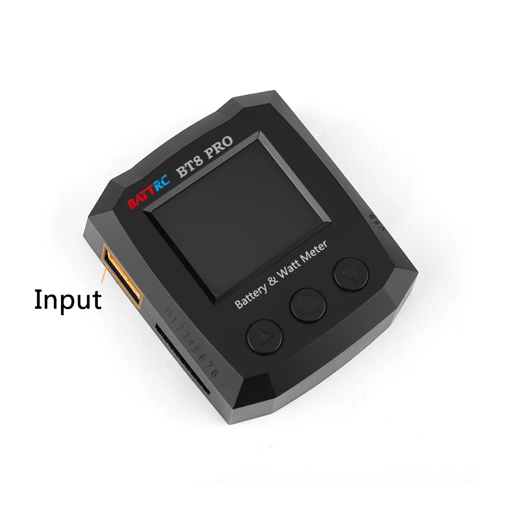 
 Тестер анализатора литий-ионных аккумуляторов 1-8S  