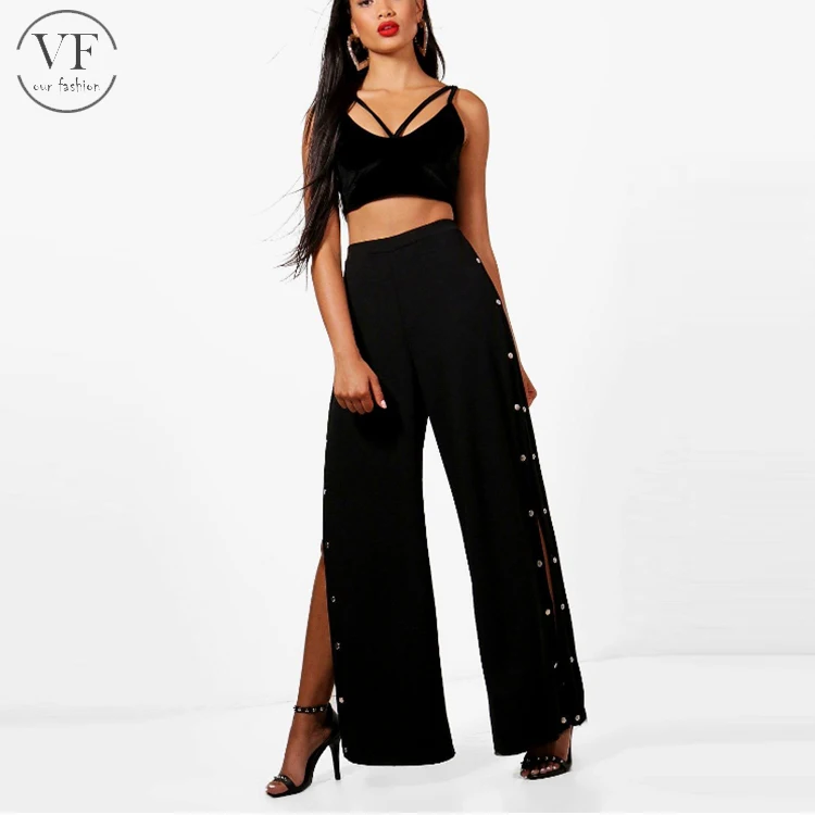 Diseño De Corea Última Nueva Moda Pantalones Diseños Corte De Pantalones De  Las Señoras - Buy Corte De Pantalones De Mujer,Diseños De Pantalones De  Mujer,Últimos Pantalones De Mujer Product on Alibaba.com