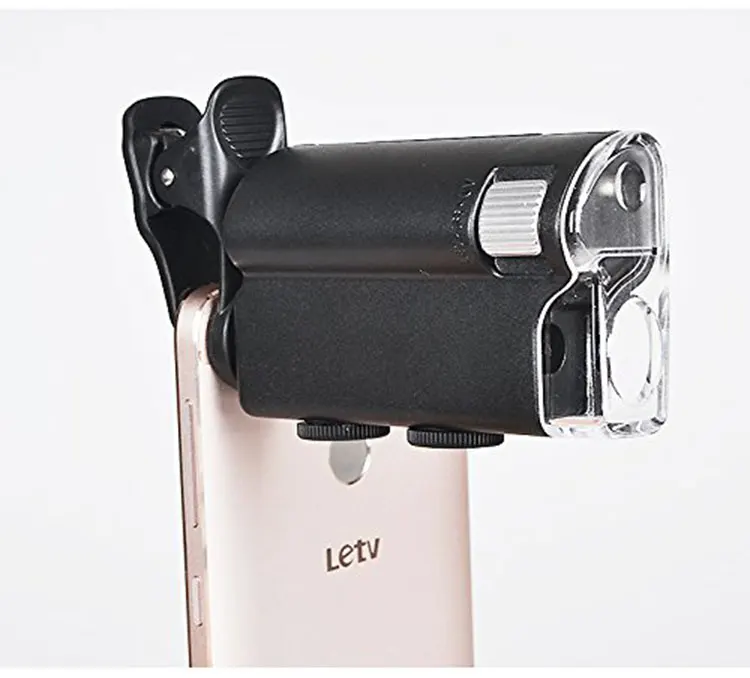 9595W Mini-Handy-Clip-Mikroskop – 60x UV-Licht, L Produktbild-Vorschau 2
